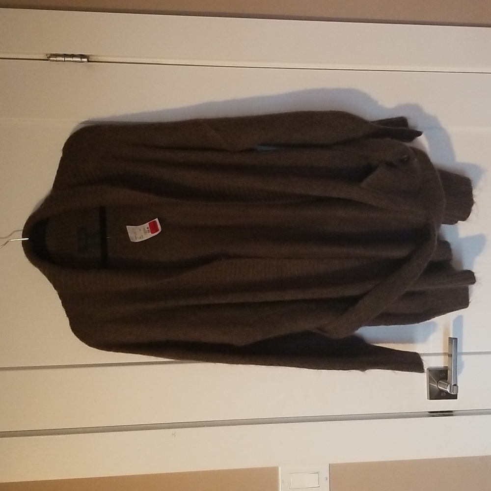 Rachel roy brown cardigan sweater